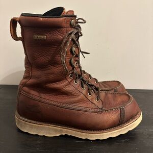 Irish Setter Mens 847 Gore-Tex  Leather Boots 9.5D Insulated Waterproof